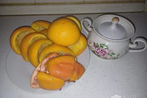 Рецепт: Цукаты из грейпфрута — И апельсинов.