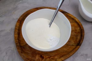 Глазурь из сухого молока и сахарной пудры