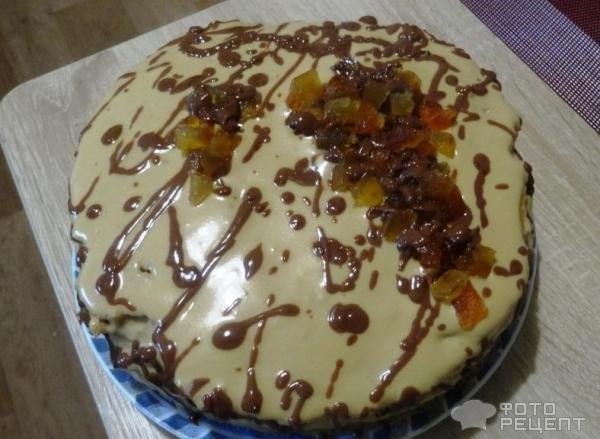 Рецепт: Пирог из манной крупы - Простой, сытный пирог.